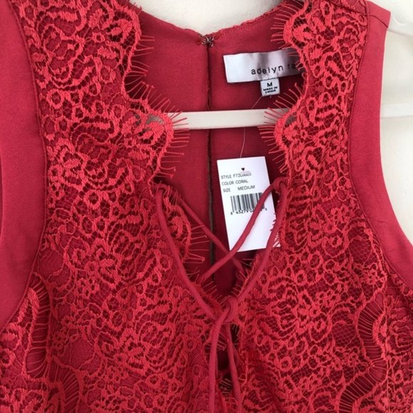 NWT Adelyn Rae Lace Shift Dress - Picture 4 of 7